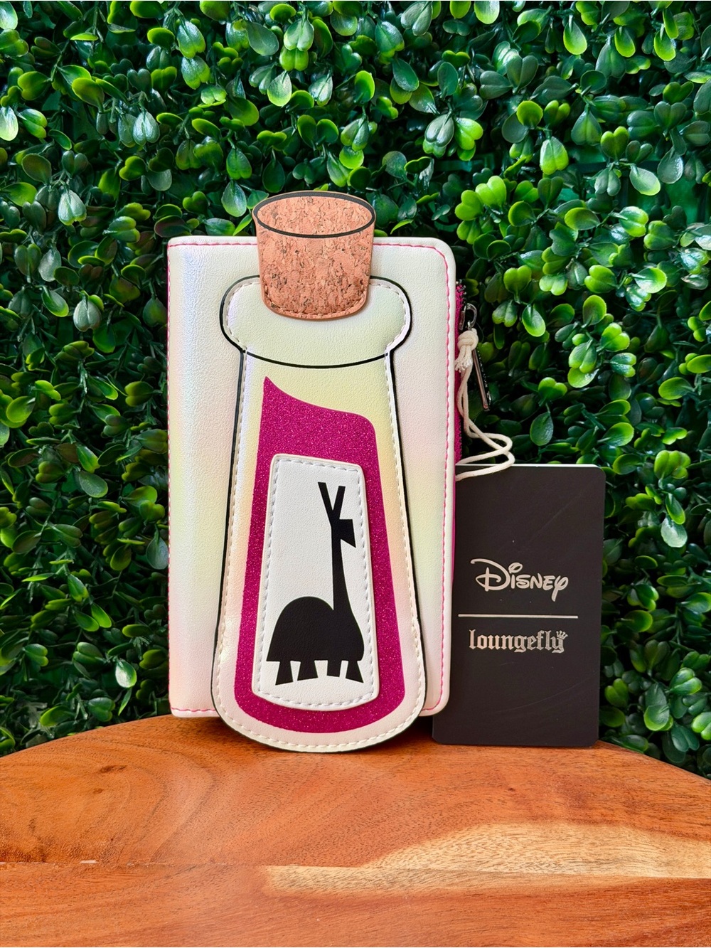 Loungefly Disney The Emperor's New Groove Llama Potion Bottle Figural Wallet